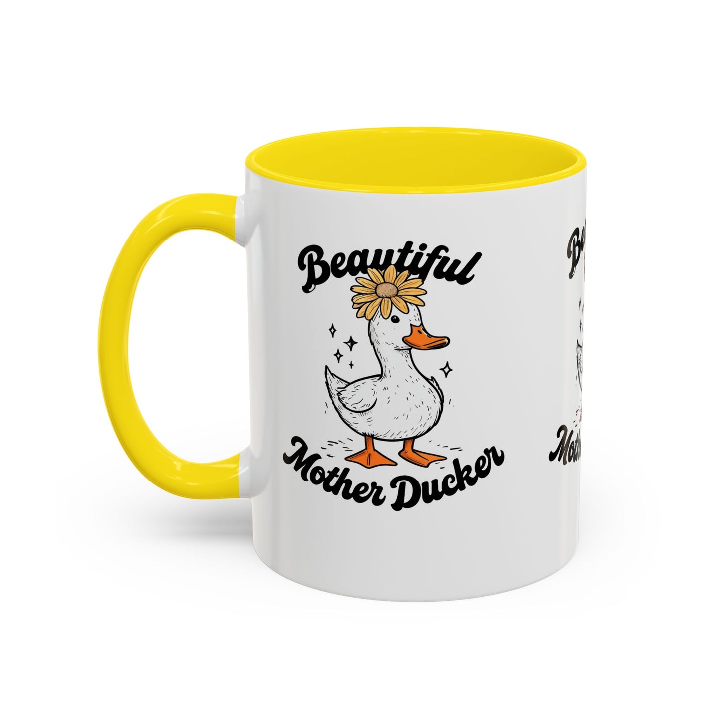 Mug - Beautiful Mother Ducker Coffee Mug (11, 15oz)