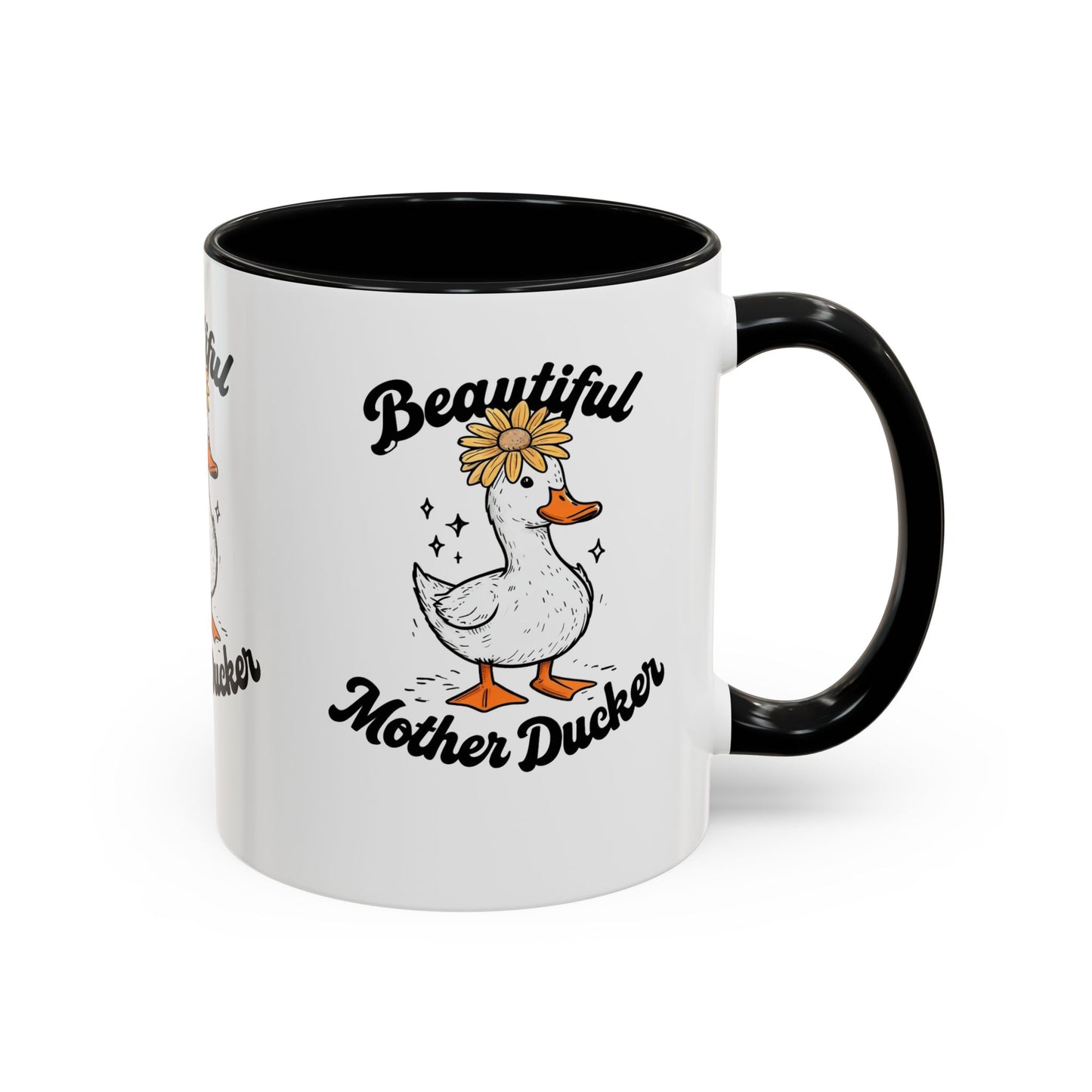 Mug - Beautiful Mother Ducker Coffee Mug (11, 15oz)