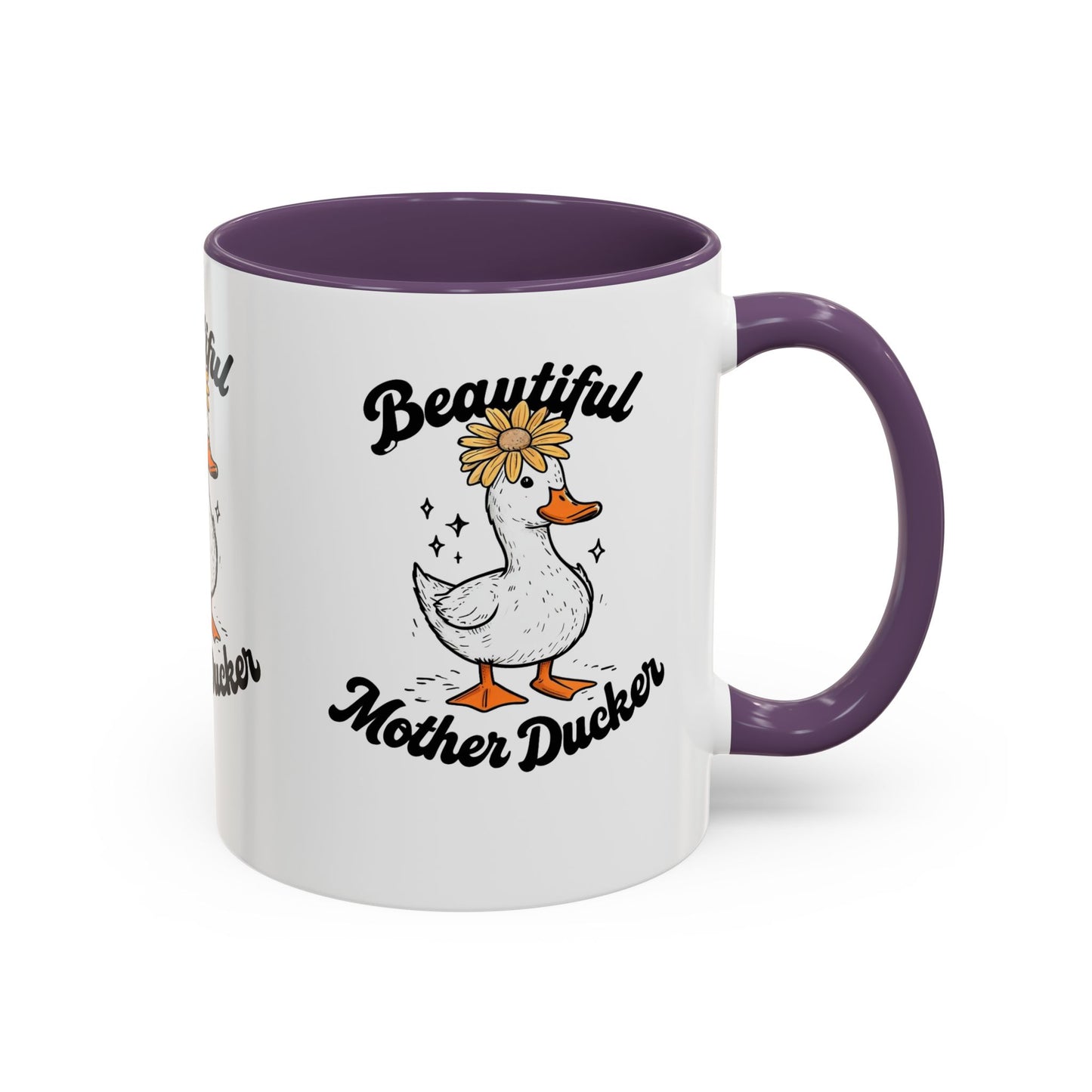 Mug - Beautiful Mother Ducker Coffee Mug (11, 15oz)