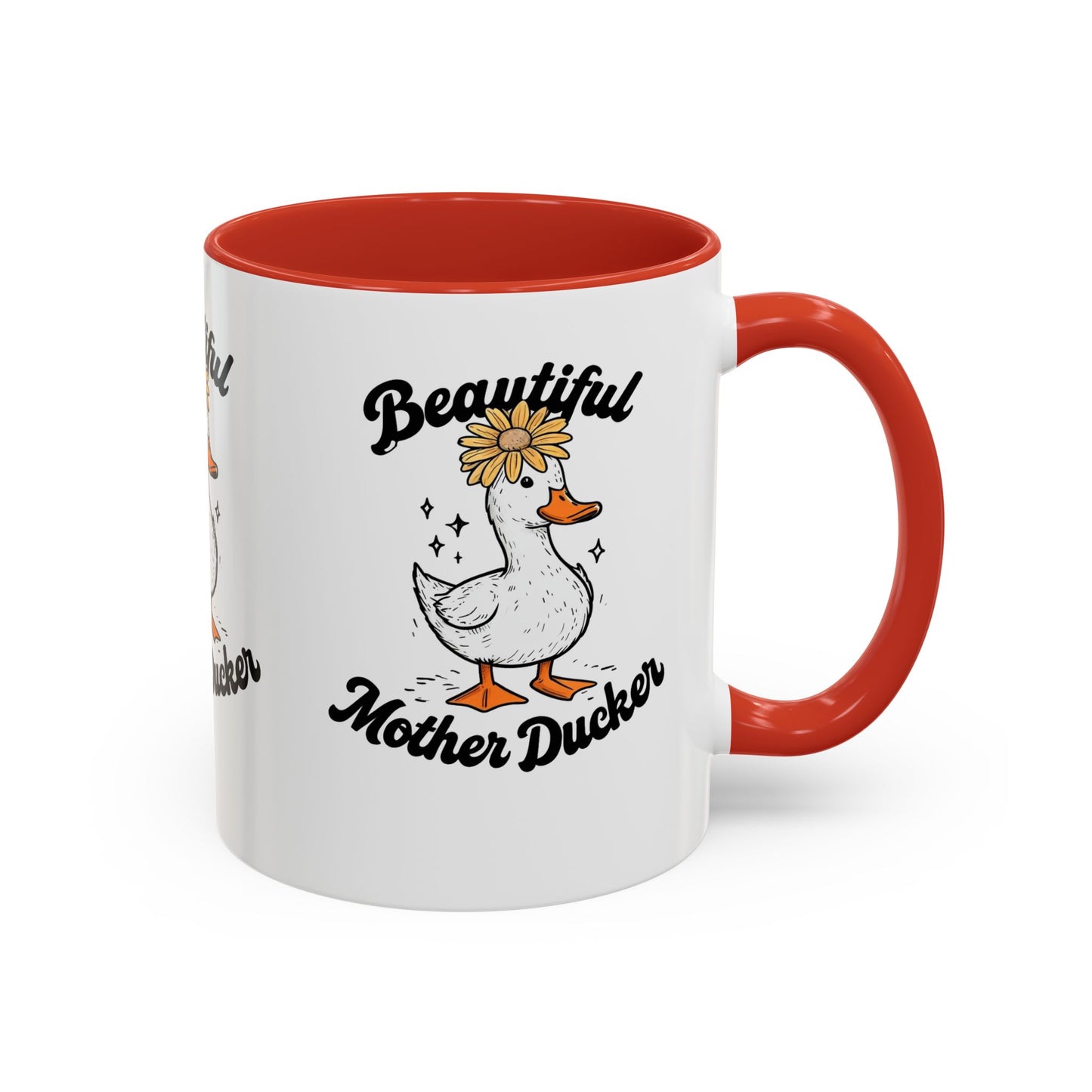 Mug - Beautiful Mother Ducker Coffee Mug (11, 15oz)