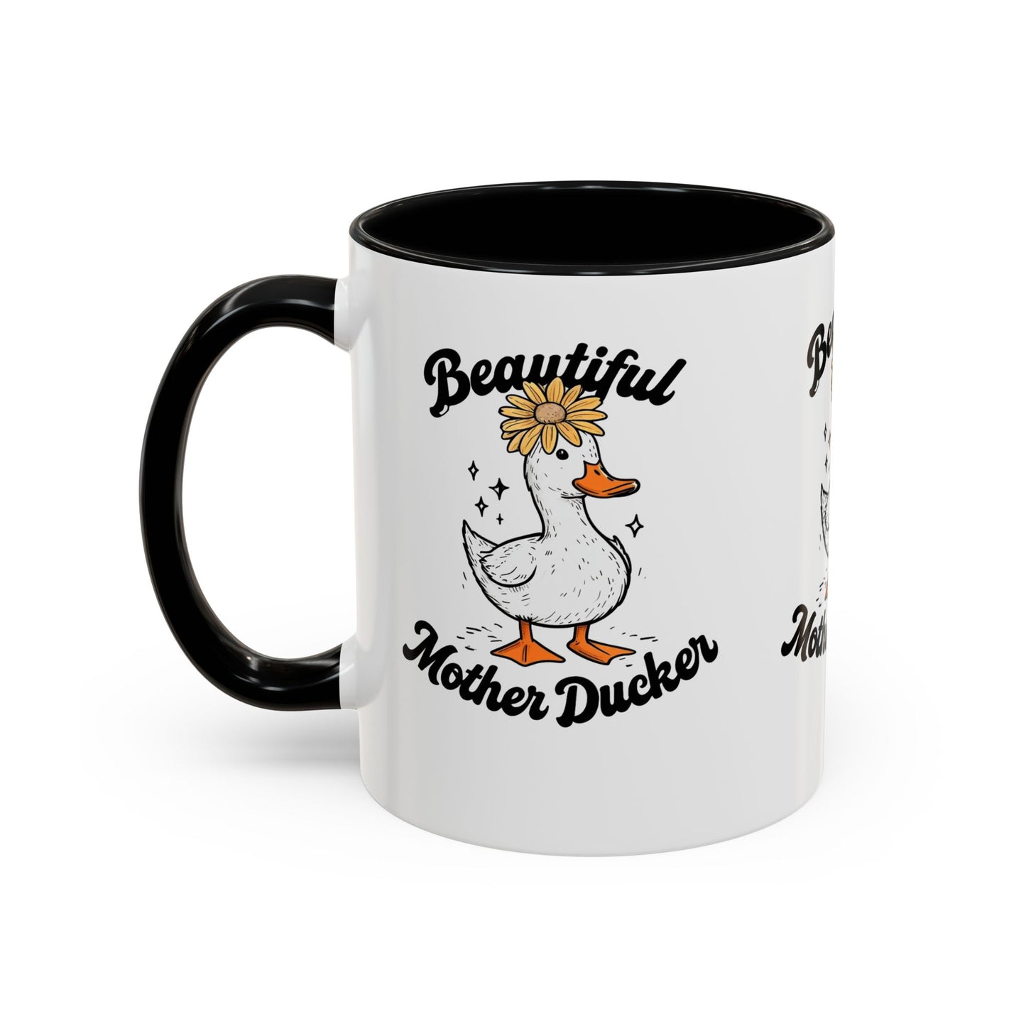 Mug - Beautiful Mother Ducker Coffee Mug (11, 15oz)
