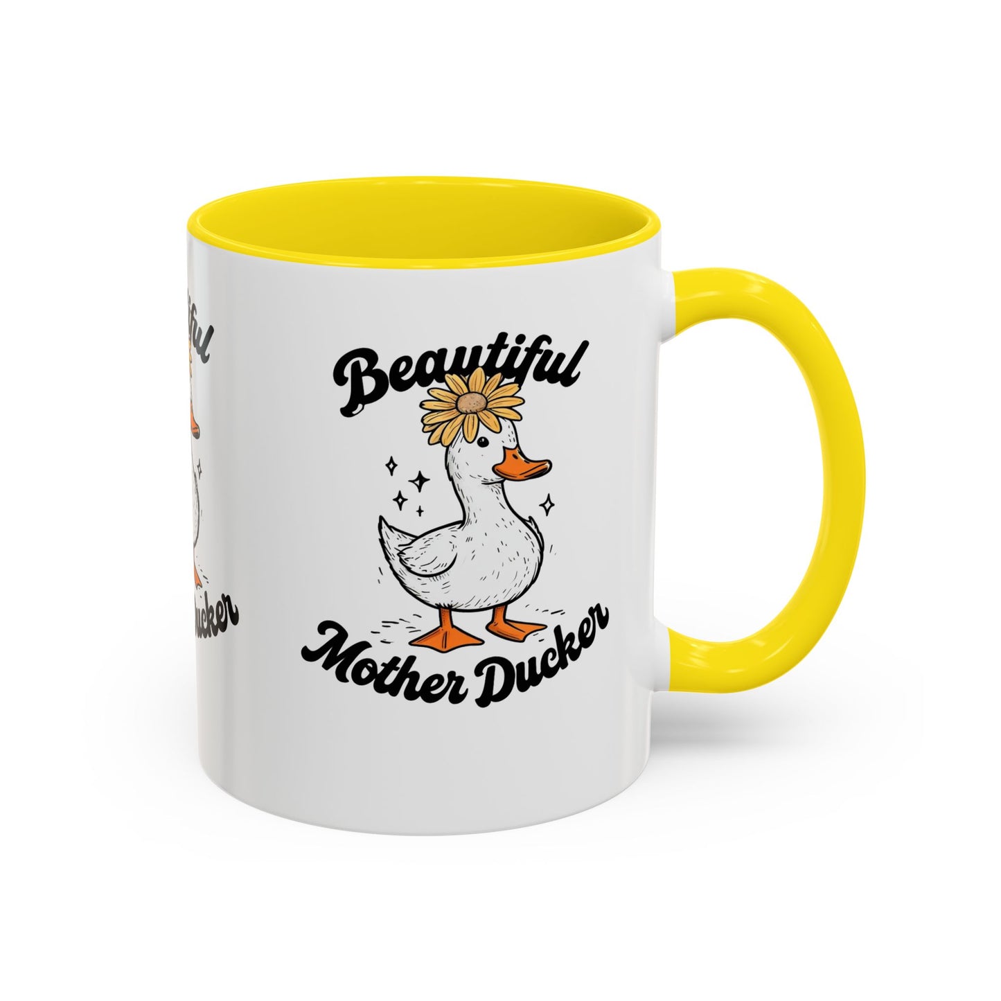 Mug - Beautiful Mother Ducker Coffee Mug (11, 15oz)