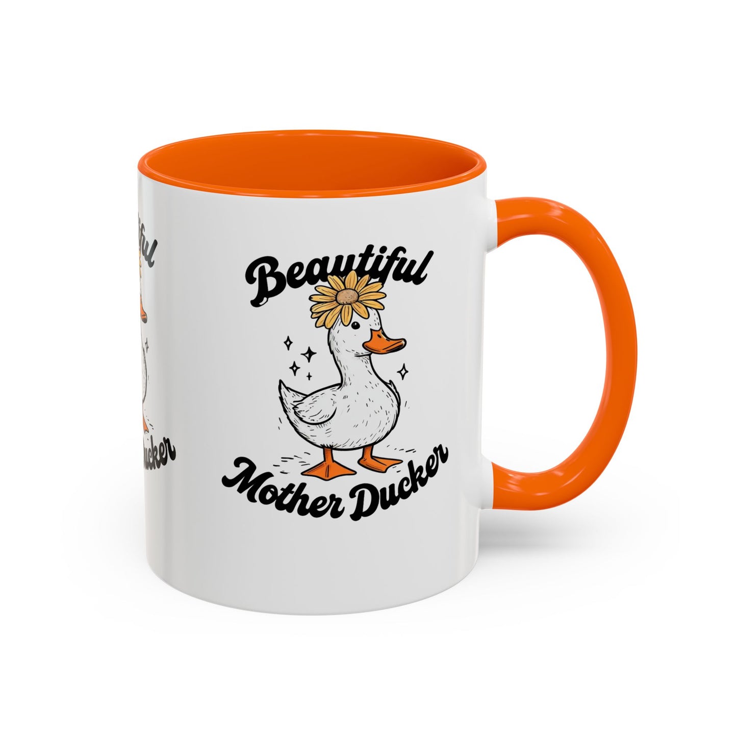 Mug - Beautiful Mother Ducker Coffee Mug (11, 15oz)